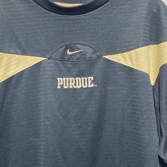 Riccardo Tisci x Nike Men's Black Dri-Fit Purdue Boilermakers Team Shirt Medium - Picture 6 of 11